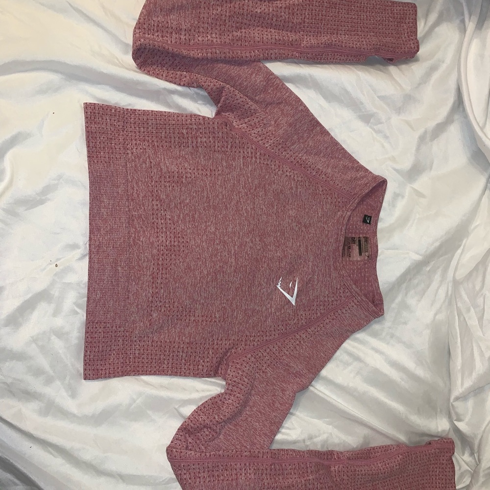 Gym shark seamless crop top xs